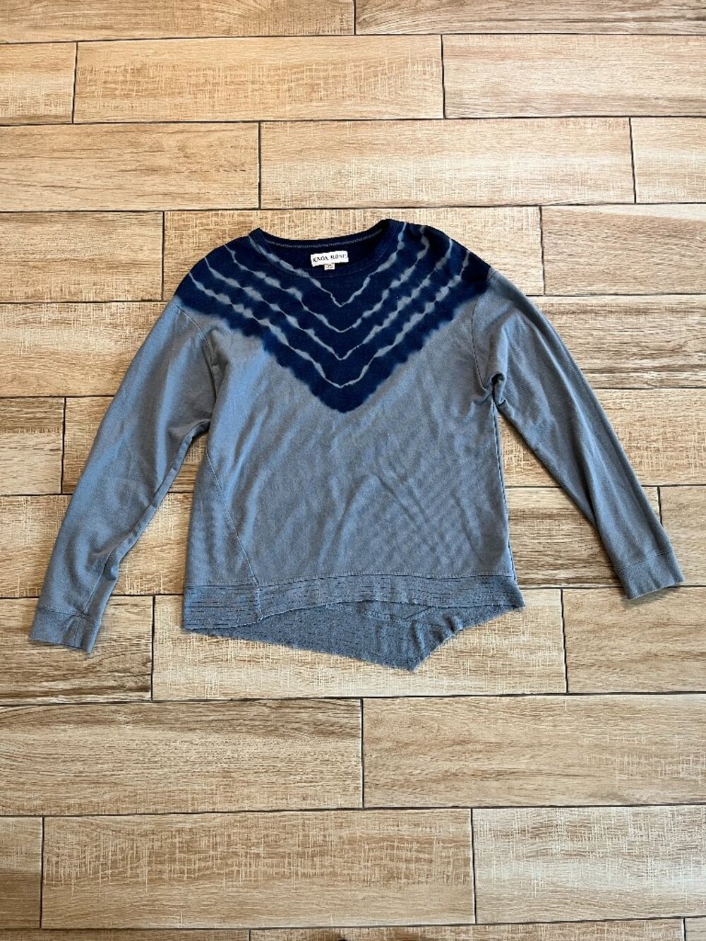 Womens Knox Rose Blue Long Sleeve Top - XS